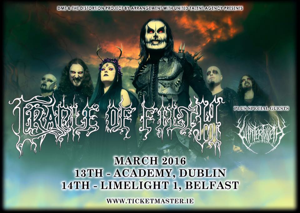 Metal archives hotsell cradle of filth